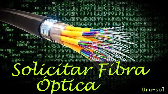 solicitar fibra óptica