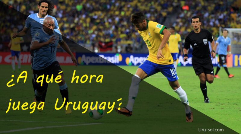 ¿A qué hora juega Uruguay?